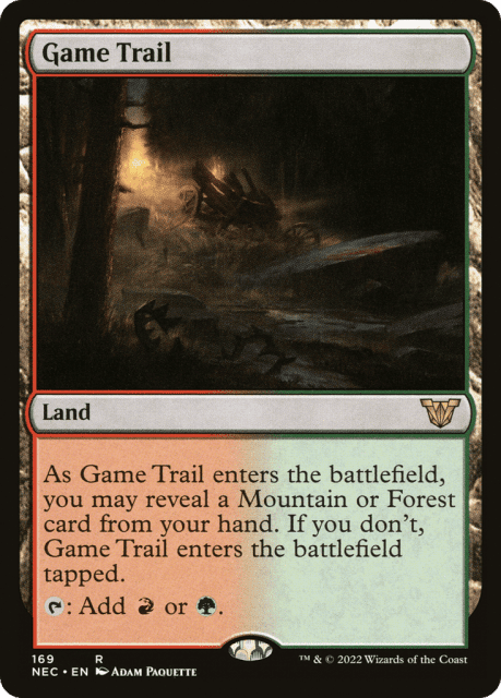 Game Trail (169) — Neon Dynasty Commander