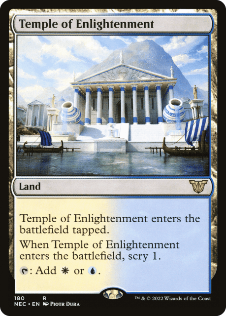 Temple of Enlightenment (180) — Neon Dynasty Commander