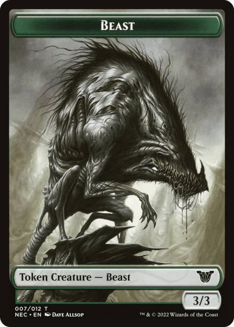 Beast (7) — Neon Dynasty Commander