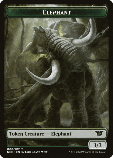 Elephant (8) — Neon Dynasty Commander