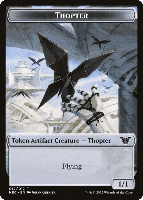 Thopter (12) — Neon Dynasty Commander