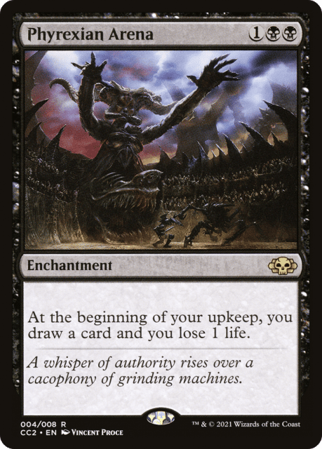 Phyrexian Arena (4) — Commander Collection: Black
