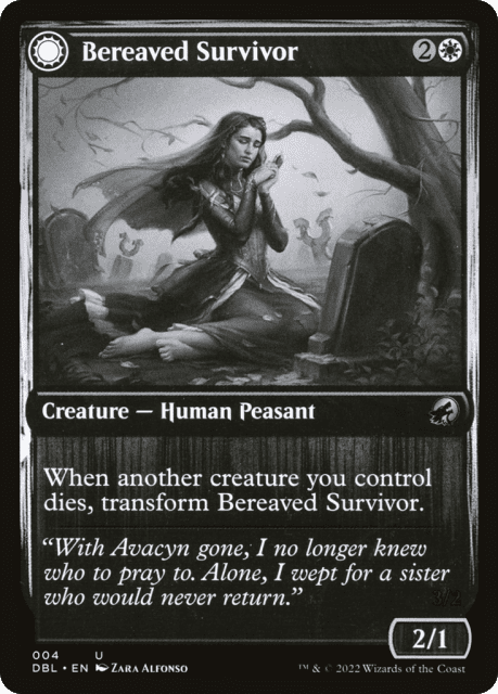 Bereaved Survivor // Dauntless Avenger (4) — Innistrad: Double Feature