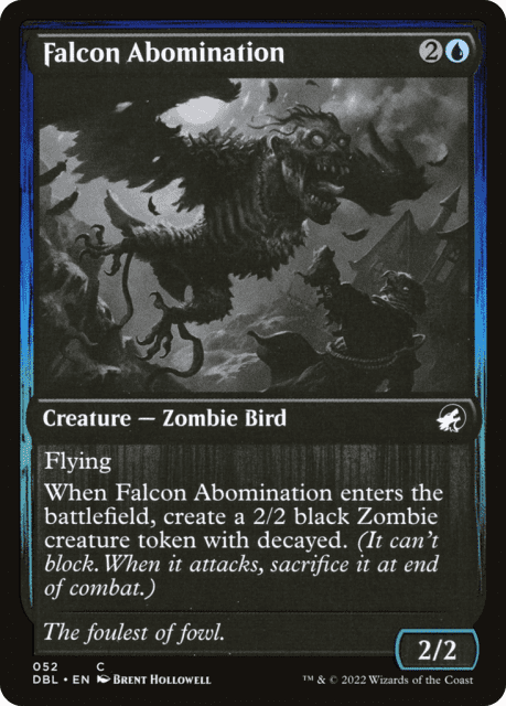 Falcon Abomination (52) — Innistrad: Double Feature