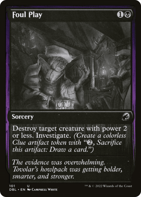 Foul Play (101) — Innistrad: Double Feature