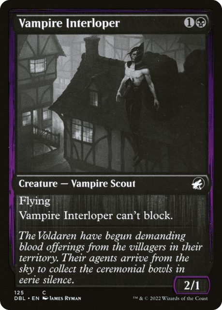 Vampire Interloper (125) — Innistrad: Double Feature