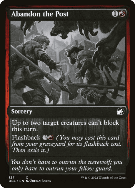 Abandon the Post (127) — Innistrad: Double Feature