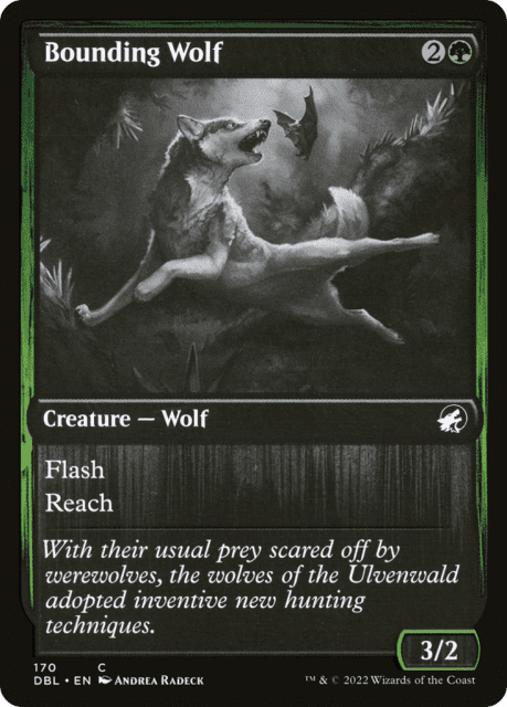 Bounding Wolf (170) — Innistrad: Double Feature