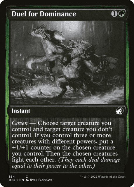 Duel for Dominance (184) — Innistrad: Double Feature