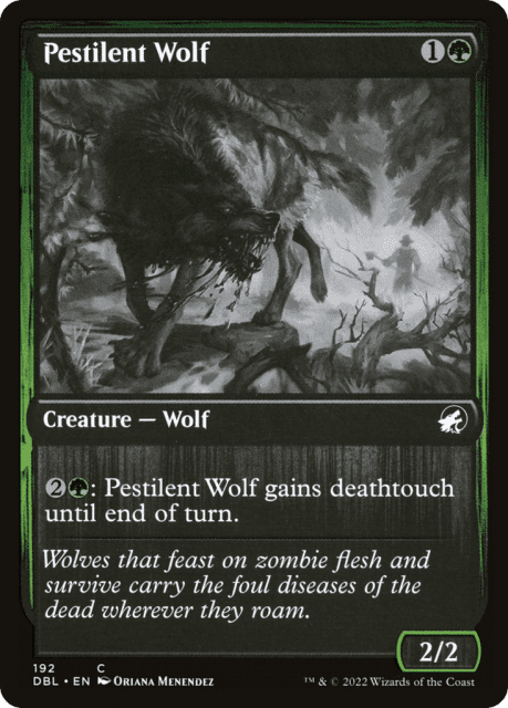 Pestilent Wolf (192) — Innistrad: Double Feature