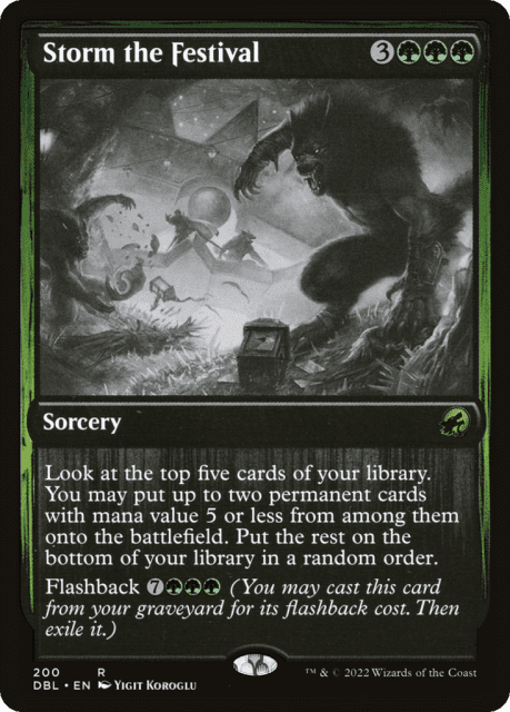 Storm the Festival (200) — Innistrad: Double Feature