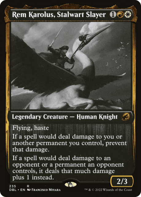 Rem Karolus, Stalwart Slayer (235) — Innistrad: Double Feature