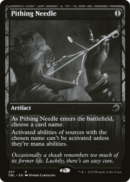 Pithing Needle (257) — Innistrad: Double Feature