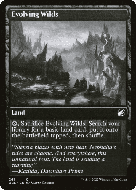 Evolving Wilds (261) — Innistrad: Double Feature