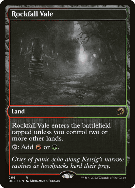 Rockfall Vale (266) — Innistrad: Double Feature