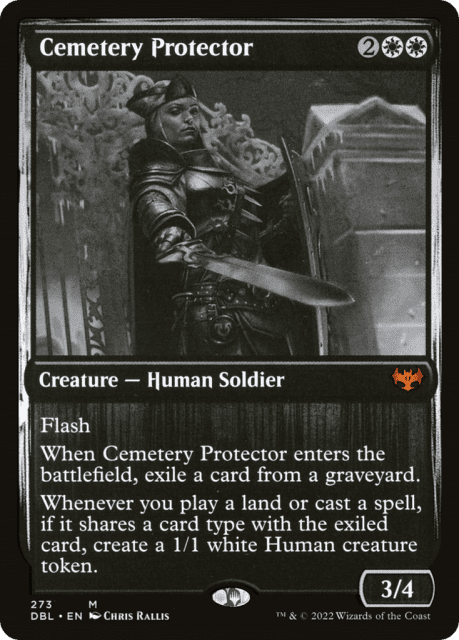 Cemetery Protector (273) — Innistrad: Double Feature