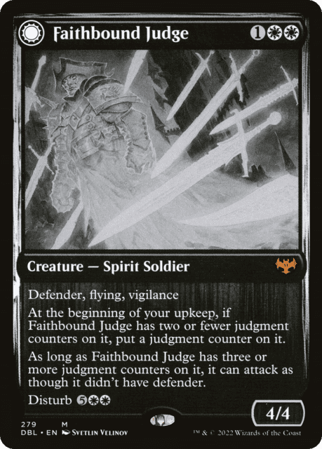 Faithbound Judge // Sinner's Judgment (279) — Innistrad: Double Feature