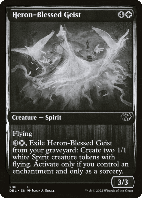Heron-Blessed Geist (286) — Innistrad: Double Feature