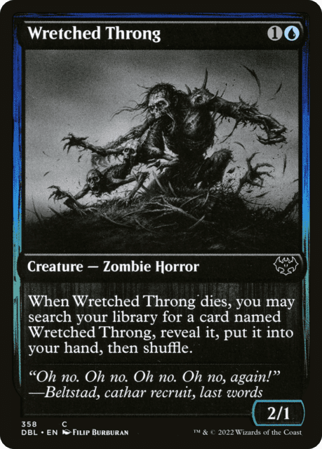 Wretched Throng (358) — Innistrad: Double Feature
