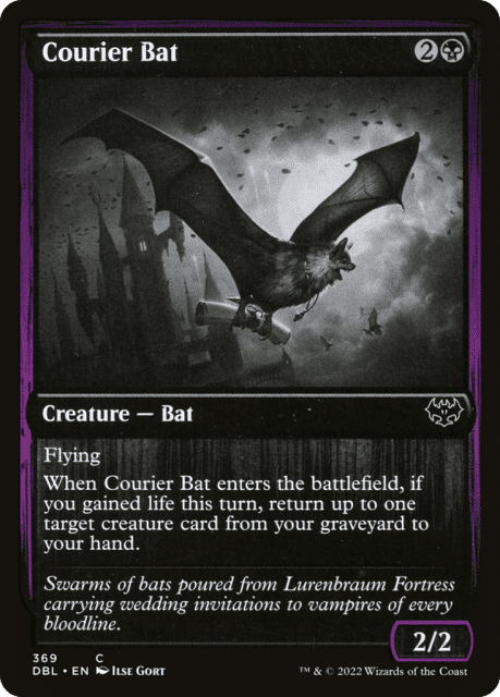 Courier Bat (369) — Innistrad: Double Feature