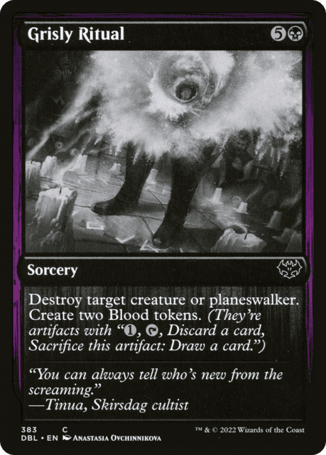 Grisly Ritual (383) — Innistrad: Double Feature