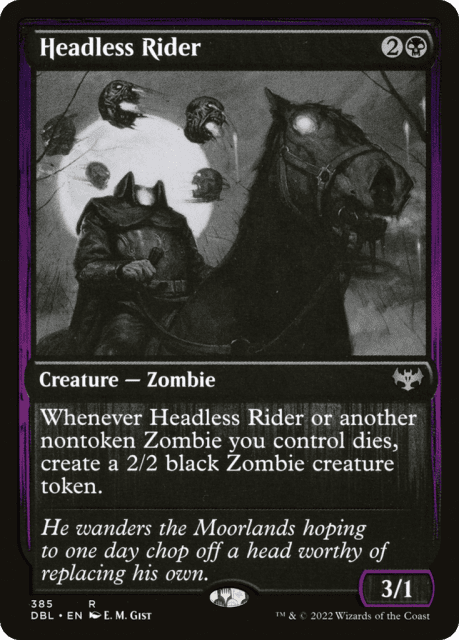 Headless Rider (385) — Innistrad: Double Feature