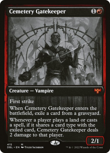 Cemetery Gatekeeper (415) — Innistrad: Double Feature