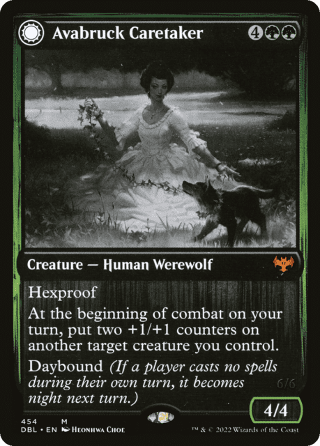 Avabruck Caretaker // Hollowhenge Huntmaster (454) — Innistrad: Double Feature