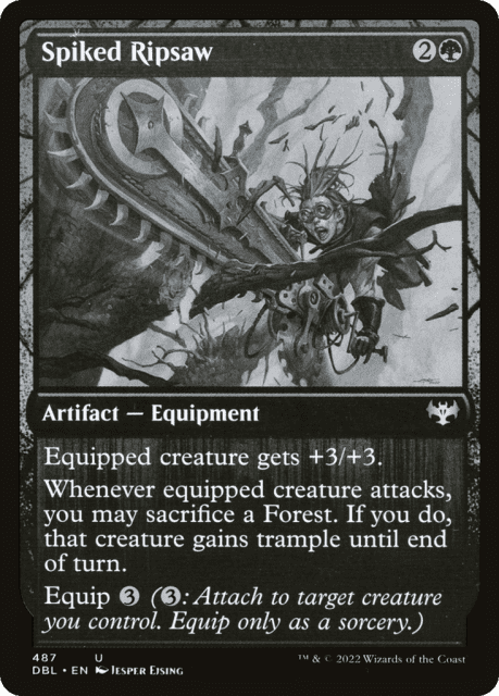 Spiked Ripsaw (487) — Innistrad: Double Feature