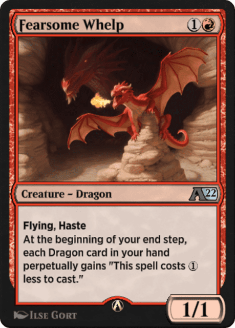 Fearsome Whelp (40) — Alchemy: Innistrad