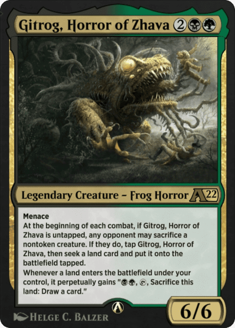 Gitrog, Horror of Zhava (58) — Alchemy: Innistrad