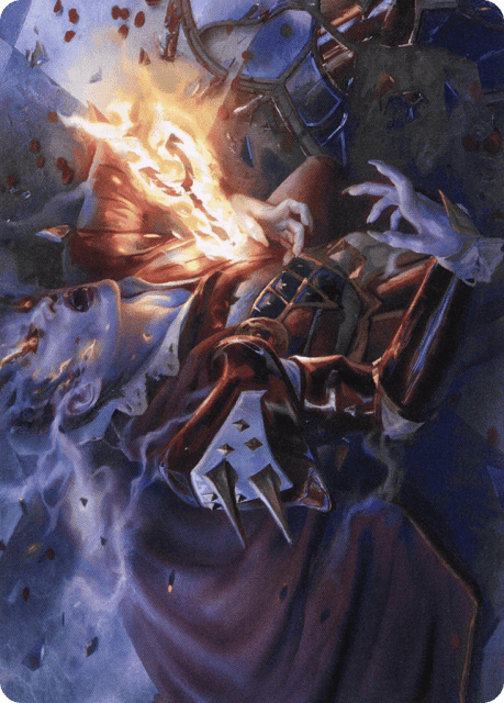 Flame-Blessed Bolt (44) — Crimson Vow Art Series
