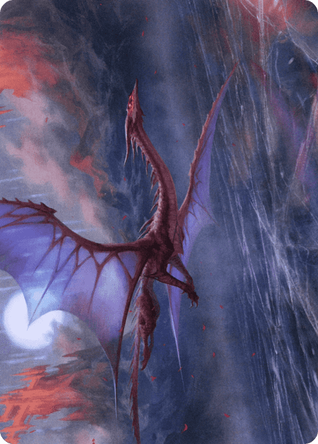 Manaform Hellkite (46) — Crimson Vow Art Series