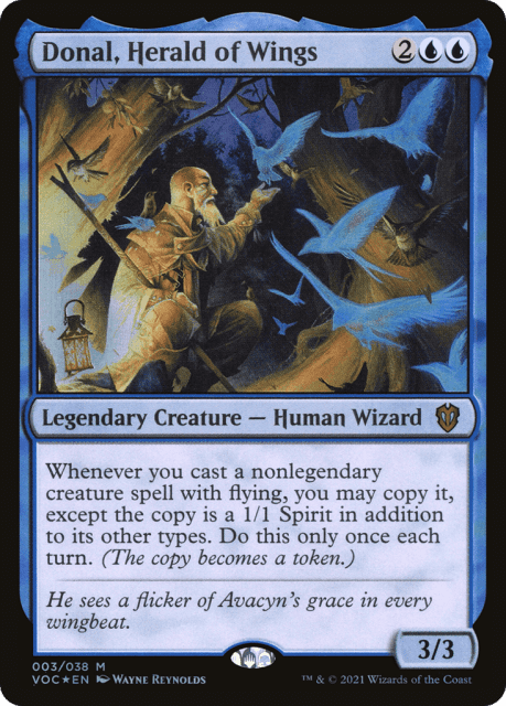 Donal, Herald of Wings (3) — Crimson Vow Commander