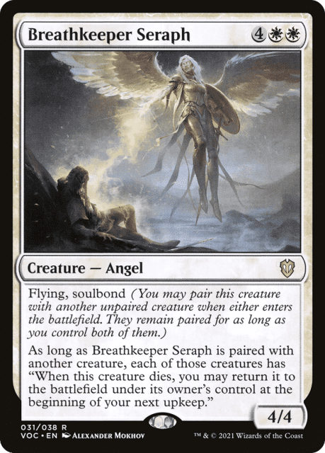 Breathkeeper Seraph (31) — Crimson Vow Commander