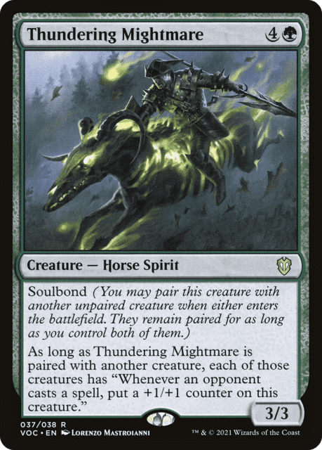 Thundering Mightmare (37) — Crimson Vow Commander