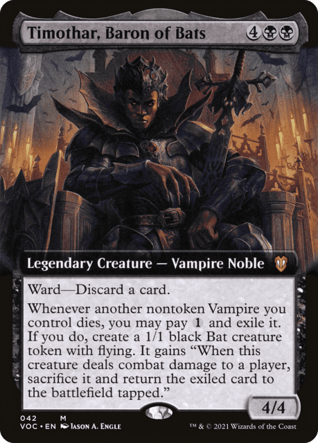Timothar, Baron of Bats (42) — Crimson Vow Commander
