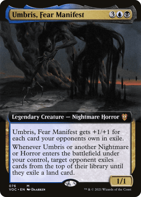 Umbris, Fear Manifest (76) — Crimson Vow Commander