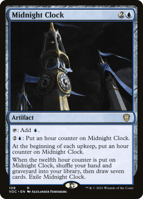 Midnight Clock (108) — Crimson Vow Commander
