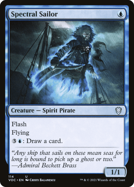 Spectral Sailor (114) — Crimson Vow Commander