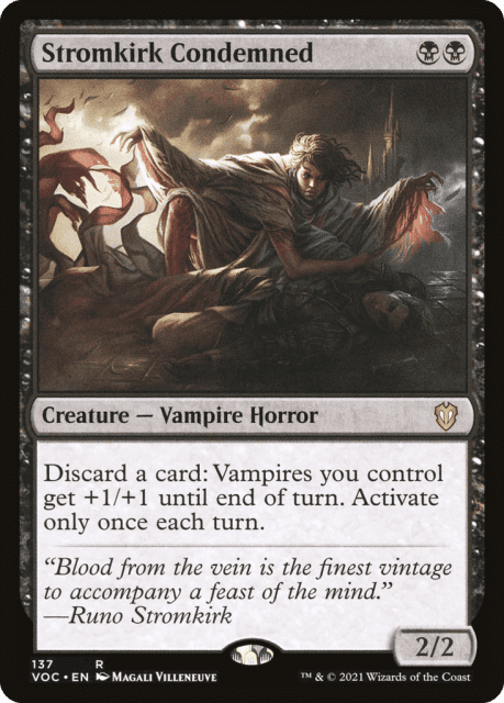 Stromkirk Condemned (137) — Crimson Vow Commander