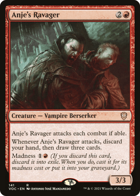 Anje's Ravager (141) — Crimson Vow Commander