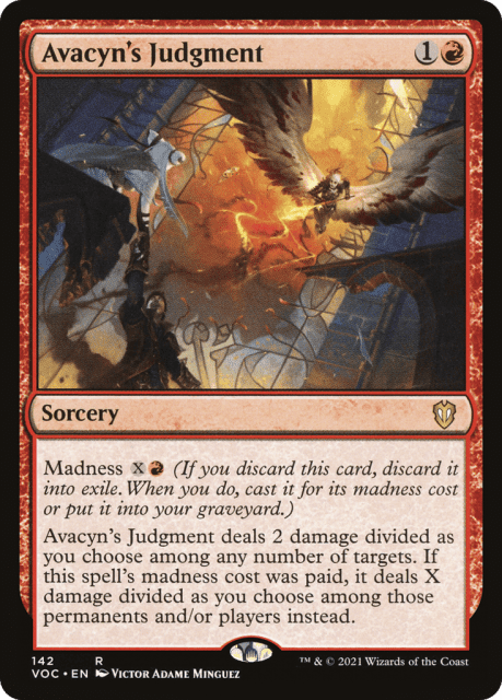 Avacyn's Judgment (142) — Crimson Vow Commander