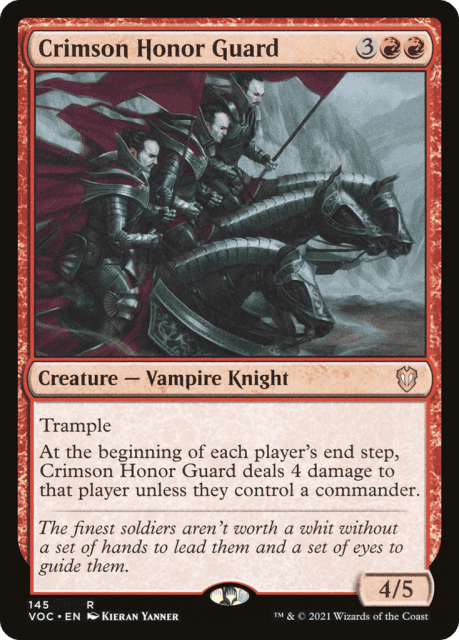 Crimson Honor Guard (145) — Crimson Vow Commander