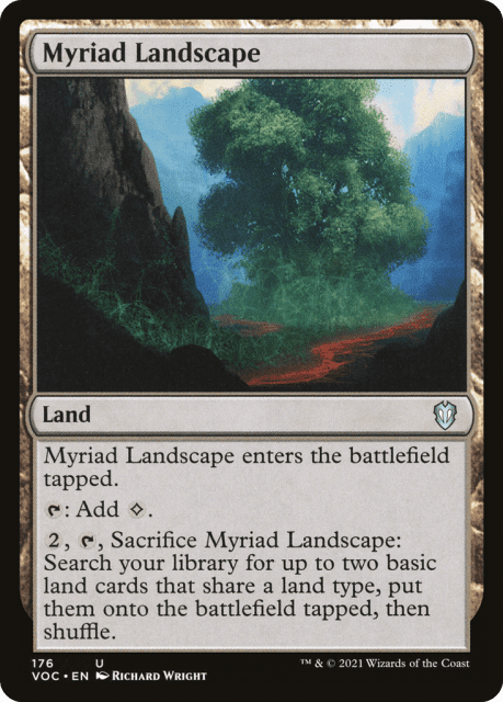 Myriad Landscape (176) — Crimson Vow Commander