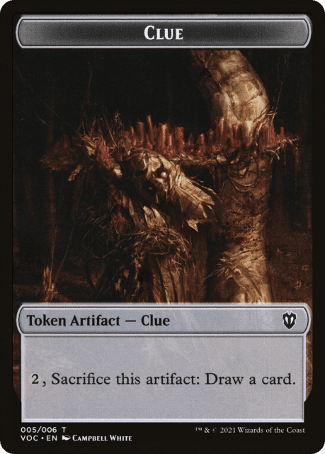Clue (5) — Crimson Vow Commander