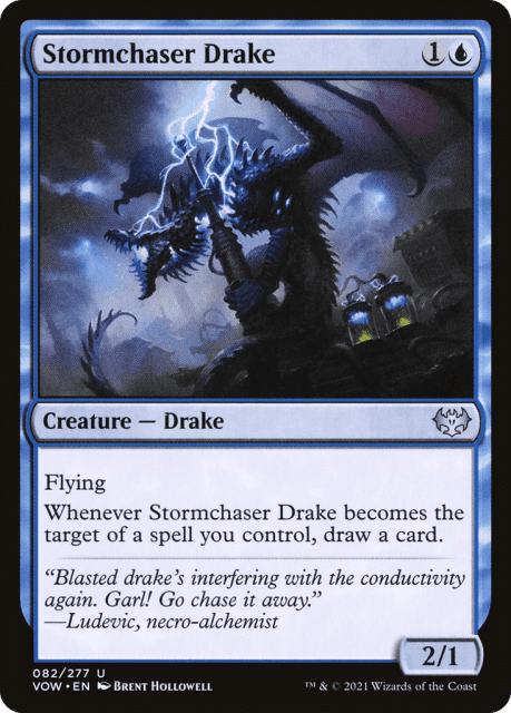 Stormchaser Drake (82) — Innistrad: Crimson Vow