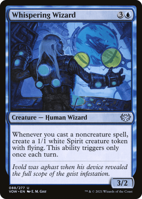 Whispering Wizard (88) — Innistrad: Crimson Vow