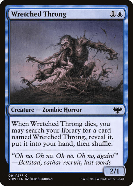 Wretched Throng (91) — Innistrad: Crimson Vow