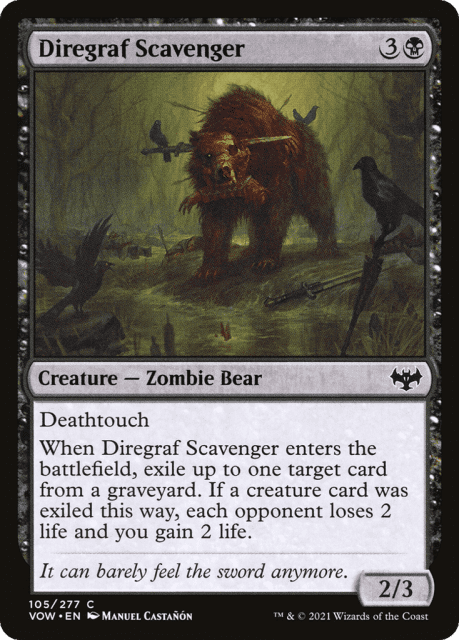 Diregraf Scavenger (105) — Innistrad: Crimson Vow